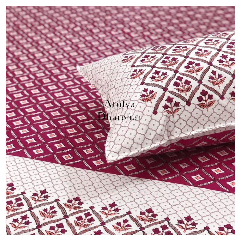 King Size Bedsheets (228 cm by 274 cm / 90x108 inches / 7.5x9 feet)
