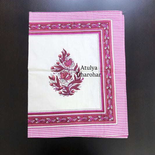 Floral Motifs Pillow Covers