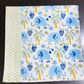 Blue Elephant Hand Block Printed Waffle Cotton Kids Towel
