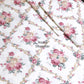 Pink Floral Mughal Jaal Cotton Super King Bedsheet