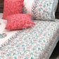 Designer Mughal Motifs with Floral Jaal Bedsheet