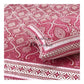 Pink Mughal Jaal Bedsheet