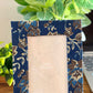 Blue Floral Photo Frame