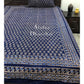 Indigo Butti Hand Block Printed Bedsheet