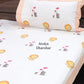 Lion and Elephant Kids Hand Block Printed Single Bedsheet