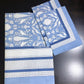 Blue Bird Motifs Cotton King Size Bedsheet