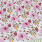 Pink Elephant Hand Block Printed Mulmul Baby Dohar