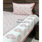 Brown Floral Bedsheet