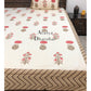 Floral Motifs King Size Bedsheet