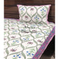 Purple Mughal Jaal Single Bedsheet