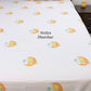 Reading Bunny Kids Hand Block Printed Single Bedsheet