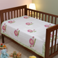 Pink Lion Hand Block Printed Mulmul Baby Dohar