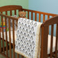 Penguin Hand Block Printed Mulmul  Baby Dohar