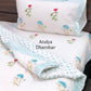 Elephant and Rabbit Baby Hand Block Printed Quilt