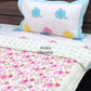 Happy Elephant Mulmul Baby Quilt