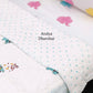 Elephant with Stars Baby Hand Block Printed Quilt