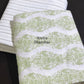 Green Floral Cambric Cotton Single Dohar Pair