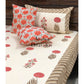 Floral Motifs King Size Bedsheet