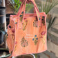 Multicolour Floral Mini Tote with Zip