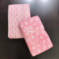 Pink Floral Mulmul Single Dohar Pair with Super King Bedsheet Set