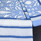 Blue Bird Motifs Cotton King Size Bedsheet