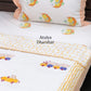 Playful Train and Car Ride Hand Block Printed Mulmul Baby Dohar
