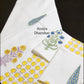 Multicolour Mughal Motifs Hand Block Waffle Cotton Towel Set