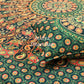 Green Mandala Cotton King Size Bedsheet