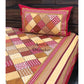 Patchwork Look Kalamkari Bedsheet