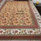 Red Floral Jaal Cotton Single Bedsheet