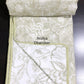 Light Pista Floral Jaal Mulmul Double Bed Dohar