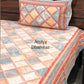 Multicolour Cotton Super King Bedsheet
