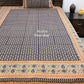Indigo Kalamkari Single Cotton Bedsheet
