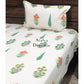 Multicolour Floral Motifs Cotton Bedsheet