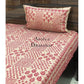 Floral Patchwork Look Single Bedsheet