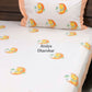 Reading Bunny Kids Hand Block Printed Single Bedsheet