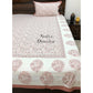 Brown Floral Bedsheet