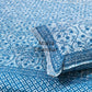 Blue Mughal Jaal Cotton King Size Bedsheet