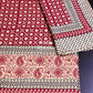 Red Kalamkari Single Bedsheet