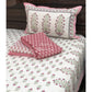 Red Butti Single Dohar Pair