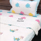 Elephant with Stars Baby Hand Block Printed Quilt
