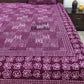 Patchwork look Super King Cotton Bedsheet