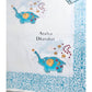 Elephant with Stars Kids Hand Block Printed Single Bedsheet