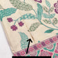 Purple Floral Cotton Super King Bedsheet