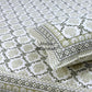 Green Floral Mughal Jaal Cotton Super King Bedsheet