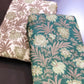Green Floral Jaal Mulmul Single Dohar Pair