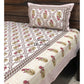 Pink Mughal Jaal Bedsheet