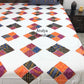 Multicolour Bandhani Cotton Super King Bedsheet