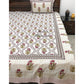 Pink Mughal Jaal Bedsheet