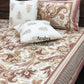 Mauve Floral Jaal Super King Bedsheet